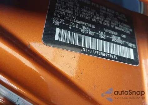 2022 Nissan Rogue Sport S Awd Xtronic Cvt из США, поврежденный, VIN JN1BJ1AW8NW473635